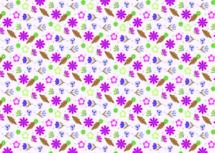 多彩几何图案背景纹理