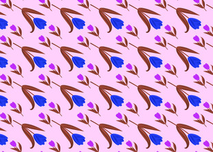 粉色背景花卉图案纹理