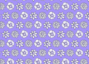 紫色花卉图案背景纹理