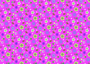 梦幻紫色花卉图案背景