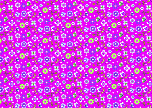 粉色多彩花纹图案背景