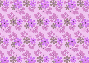 粉色花卉图案背景纹理