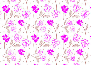粉色花卉图案背景