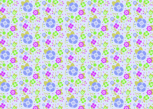 多彩花卉图案背景