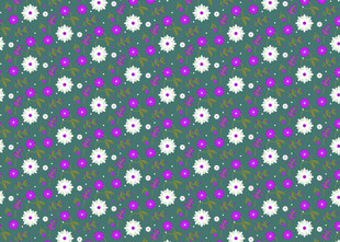 紫色底白花图案纹理