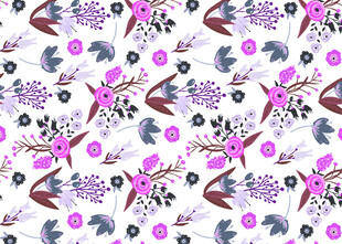 花卉图案背景 