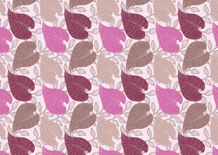 心形图案几何纹理背景图