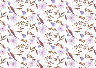 花卉图案背景 