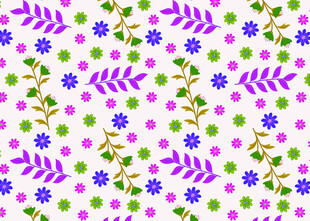 花卉图案背景 