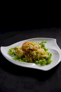 泰椒鱼肚炒土鸡蛋