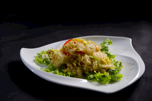 泰椒鱼肚炒土鸡蛋