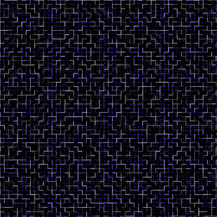 深蓝色网格纹理背景