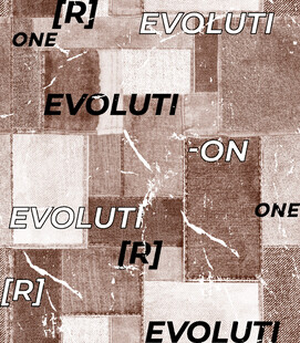 复古风格进化主题图案背景
