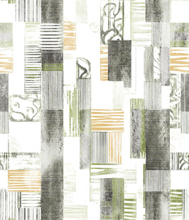 几何抽象风图案纹理设计