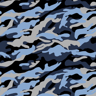蓝灰迷彩图案纹理