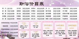 价目表展示