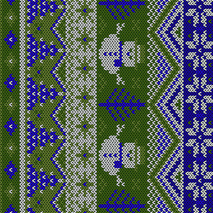 北欧风针织图案纹理