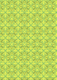 清新黄绿几何图案纹理