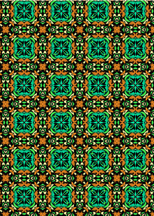 复古几何花纹图案设计