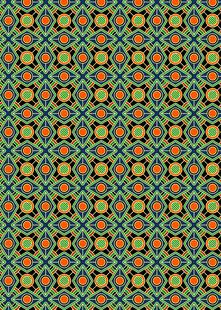 复古几何花纹图案背景