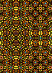 复古几何圆形图案纹理