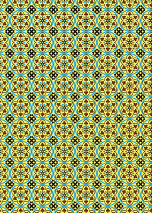 绿色几何图案背景纹理