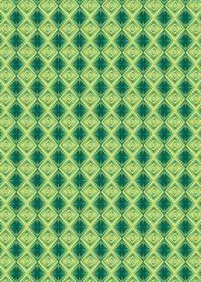 绿色几何图案无缝背景