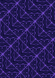 紫色几何线条抽象图案