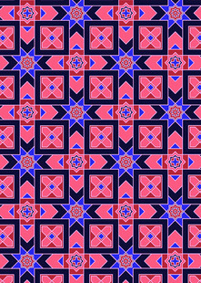 几何图案彩色花纹背景图