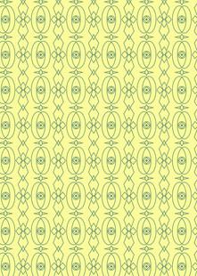 黄绿几何花纹背景图案