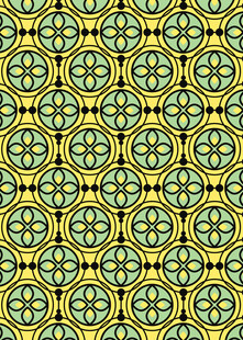 复古几何花纹图案设计