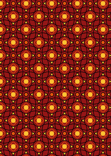 红色几何图案纹理背景