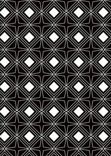 黑白几何图案无缝背景