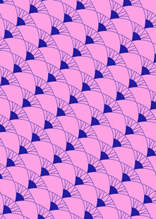 粉色背景紫色图案几何纹理