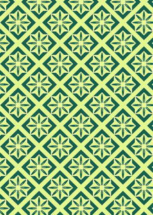 绿色几何花纹图案背景