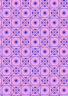 紫色几何图案无缝背景