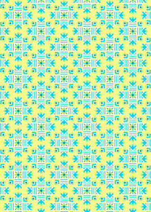 清新几何花纹背景图案