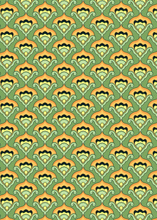 绿色背景香蕉图案纹理