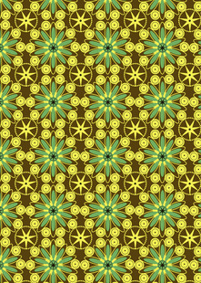 黄绿几何图案背景纹理