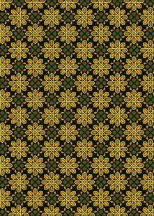 复古几何花纹图案背景