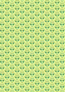 清新绿色叶子图案背景