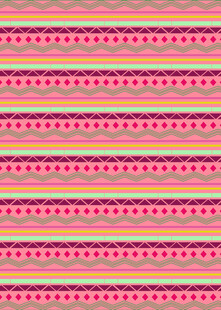 条纹波点彩色图案背景