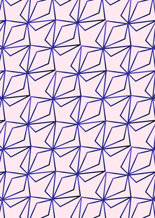 几何线条构成的抽象图案