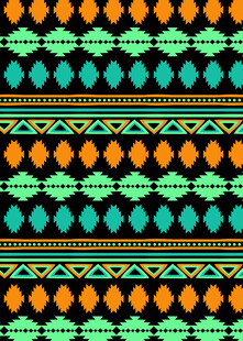 多彩几何图案纹理