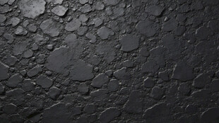 黑色粗糙纹理皮革表面