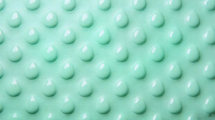 浅绿色凸点纹理橡胶垫