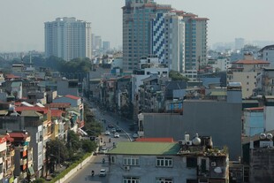 城市建筑景观俯瞰