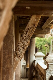 古建木雕细节特写