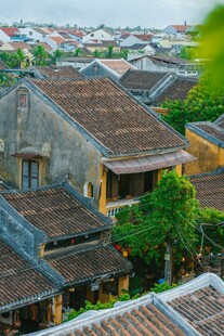 古村落屋顶景观