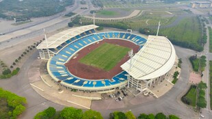 大型体育场鸟瞰图